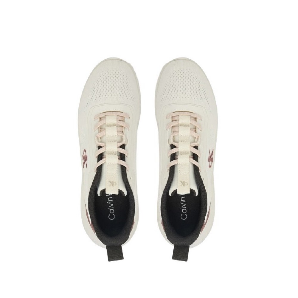CALVIN KLEIN JEANS EVA RUNNER DRAWSTRING MIX MG ΠΑΠΟΥΤΣΙ ΓΥΝΑΙΚΕΙΟ WHITE