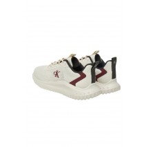 CALVIN KLEIN JEANS EVA RUNNER DRAWSTRING MIX MG ΠΑΠΟΥΤΣΙ ΓΥΝΑΙΚΕΙΟ WHITE