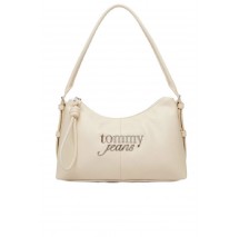 TOMMY JEANS BOLD SHOULDER BAG ΤΣΑΝΤΑ ΓΥΝΑΙΚΕΙΑ OFF WHITE