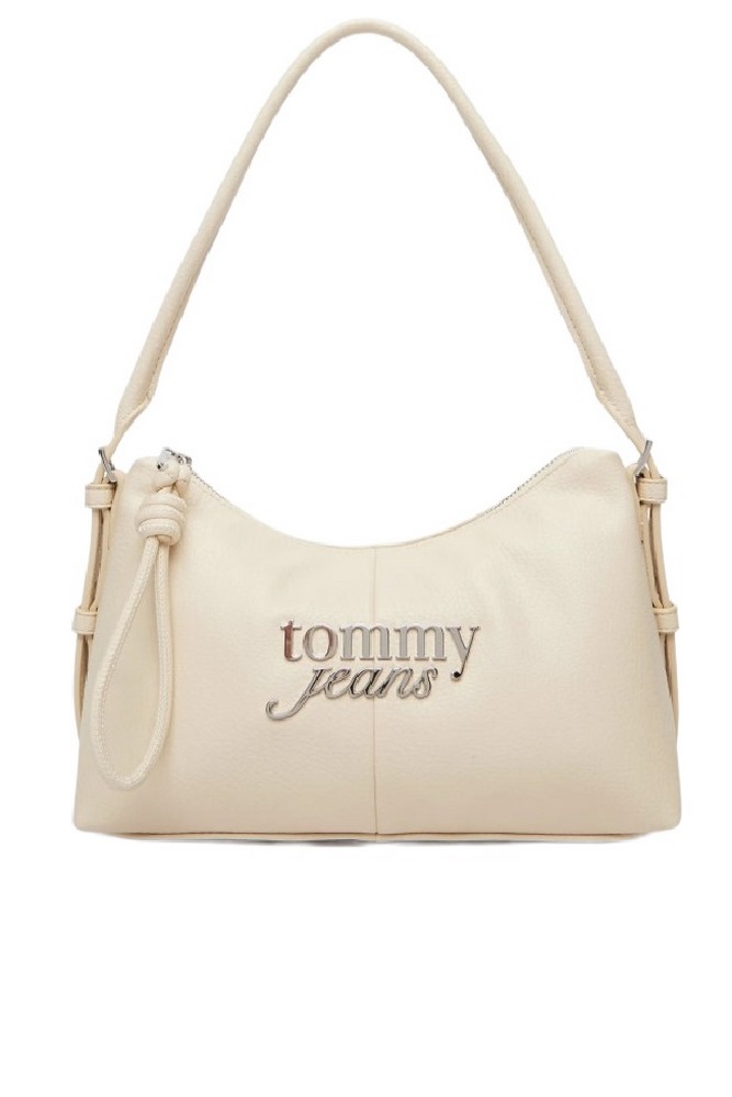 TOMMY JEANS BOLD SHOULDER BAG ΤΣΑΝΤΑ ΓΥΝΑΙΚΕΙΑ OFF WHITE