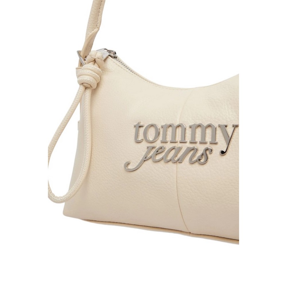 TOMMY JEANS BOLD SHOULDER BAG ΤΣΑΝΤΑ ΓΥΝΑΙΚΕΙΑ OFF WHITE