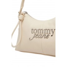 TOMMY JEANS BOLD SHOULDER BAG ΤΣΑΝΤΑ ΓΥΝΑΙΚΕΙΑ OFF WHITE