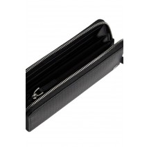 TOMMY HILFIGER EMBOSS ZA WALLET ΠΟΡΤΟΦΟΛΙ ΑΝΔΡΙΚΟ BLACK