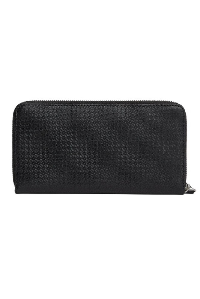 TOMMY HILFIGER EMBOSS ZA WALLET ΠΟΡΤΟΦΟΛΙ ΑΝΔΡΙΚΟ BLACK