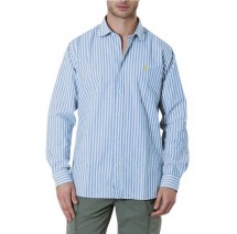 U.S POLO ASSN IVOR 002371 EH03 SHIRT LS REGULAR FIT  ΠΟΥΚΑΜΙΣΟ ΑΝΔΡΙΚΟ BLUE