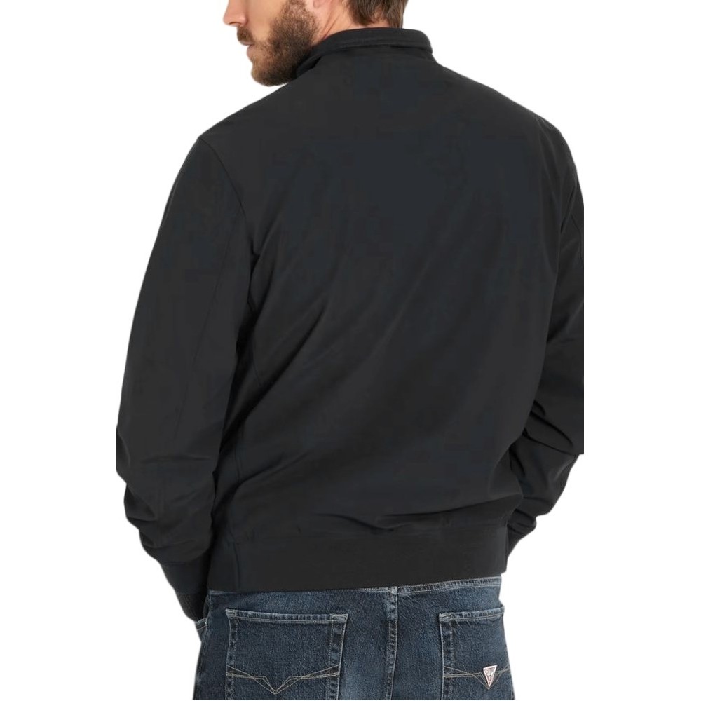 GUESS TECNICAL JACKET ΜΠΟΥΦΑΝ ΑΝΔΡΙΚΟ BLACK