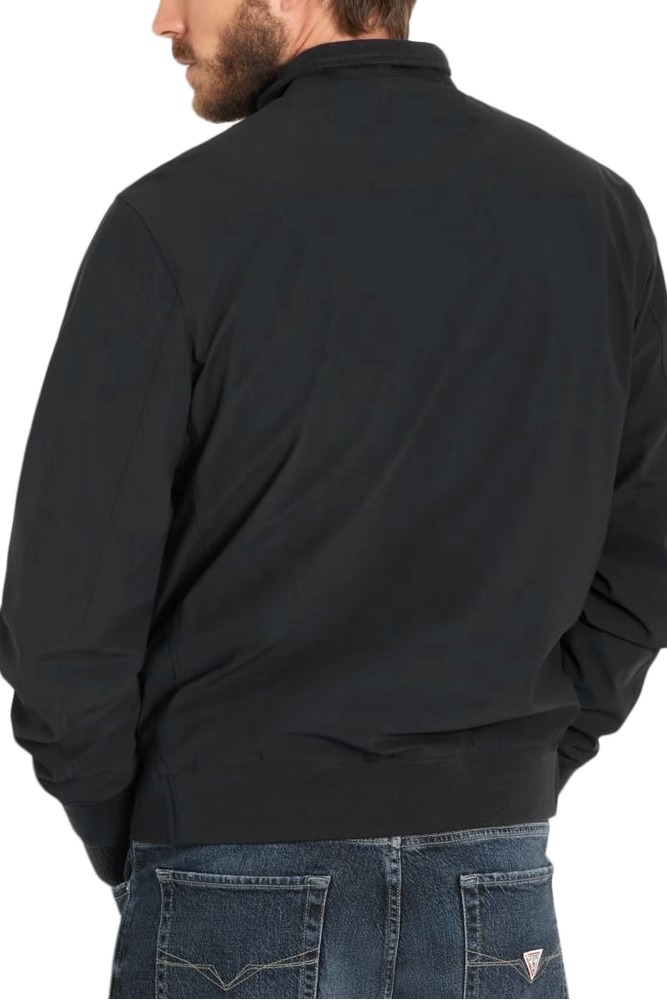 GUESS TECNICAL JACKET ΜΠΟΥΦΑΝ ΑΝΔΡΙΚΟ BLACK