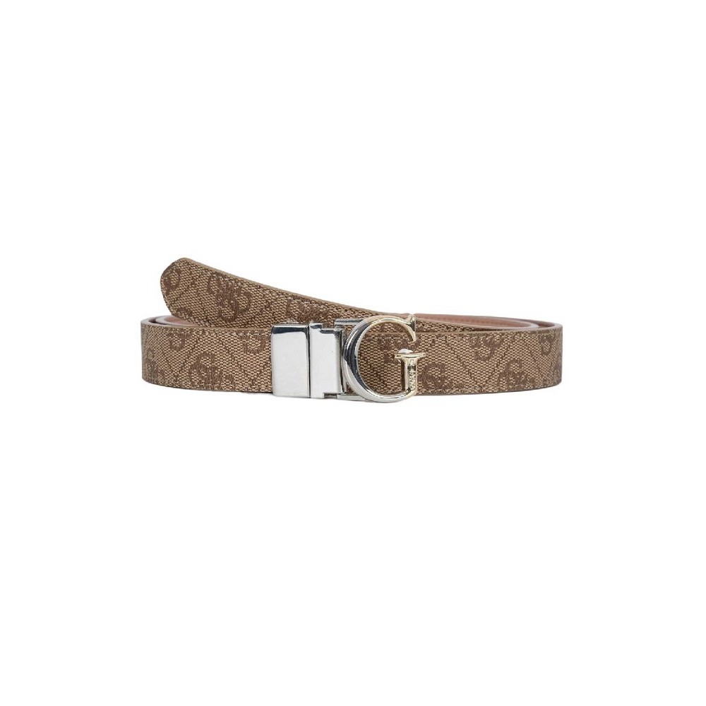 GUESS ADJUSTABLE & REV PANT BELT H25 ΖΩΝΗ ΓΥΝΑΙΚΕΙΑ LATTE