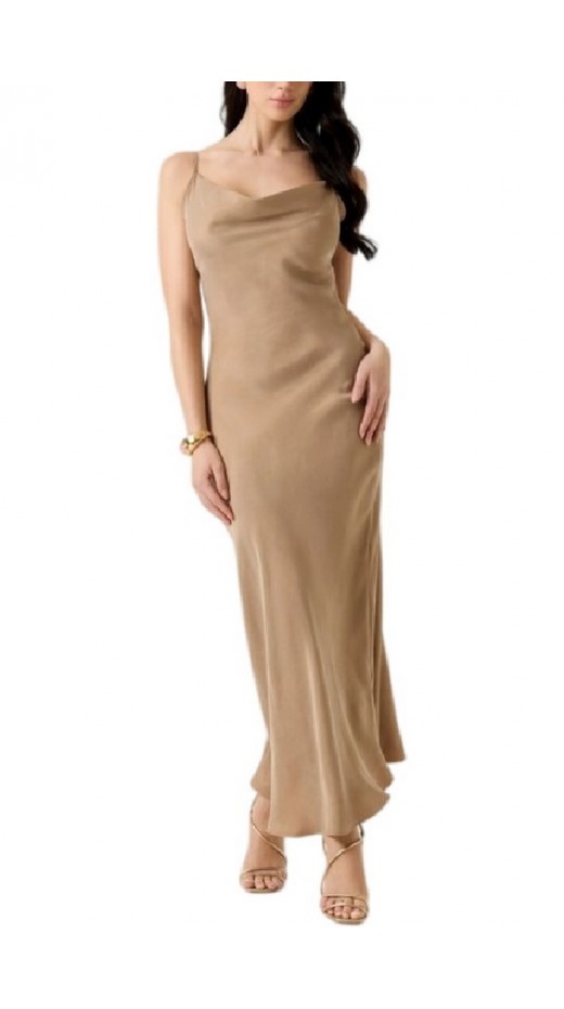GUESS AKILINA DRESS ΦΟΡΕΜΑ ΓΥΝΑΙΚΕΙΟ BEIGE