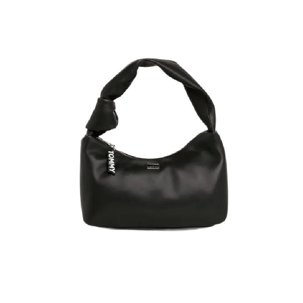 TOMMY HILFIGER TJW CITY GIRL SHOULDER BAG ΤΣΑΝΤΑ ΓΥΝΑΙΚΕΙΑ BLACK