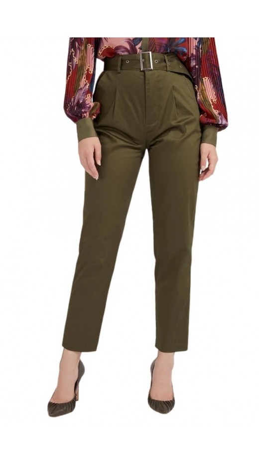 GUESS VERONICA ΠΑΝΤΕΛΟΝΙ ΓΥΝΑΙΚΕΙΟ KHAKI