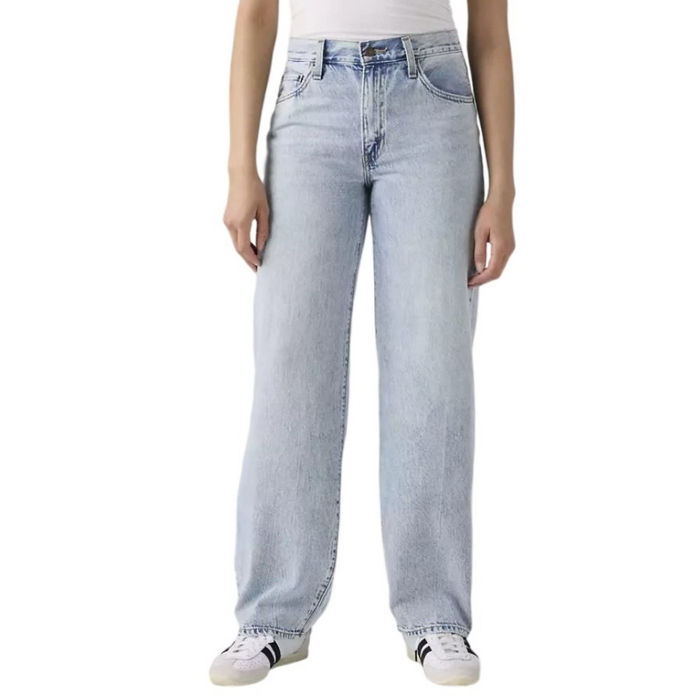 LEVIS BAGGY DAD WORN IN ΤΖΙΝ ΠΑΝΤΕΛΟΝΙ ΓΥΝΑΙΚΕΙΟ LIGHT INDIGO