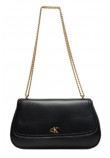 CALVIN KLEIN CONVERTIBLE CHAIN MEDIUM BAG  ΤΣΑΝΤΑ ΓΥΝΑΙΚΕΙΑ BLACK