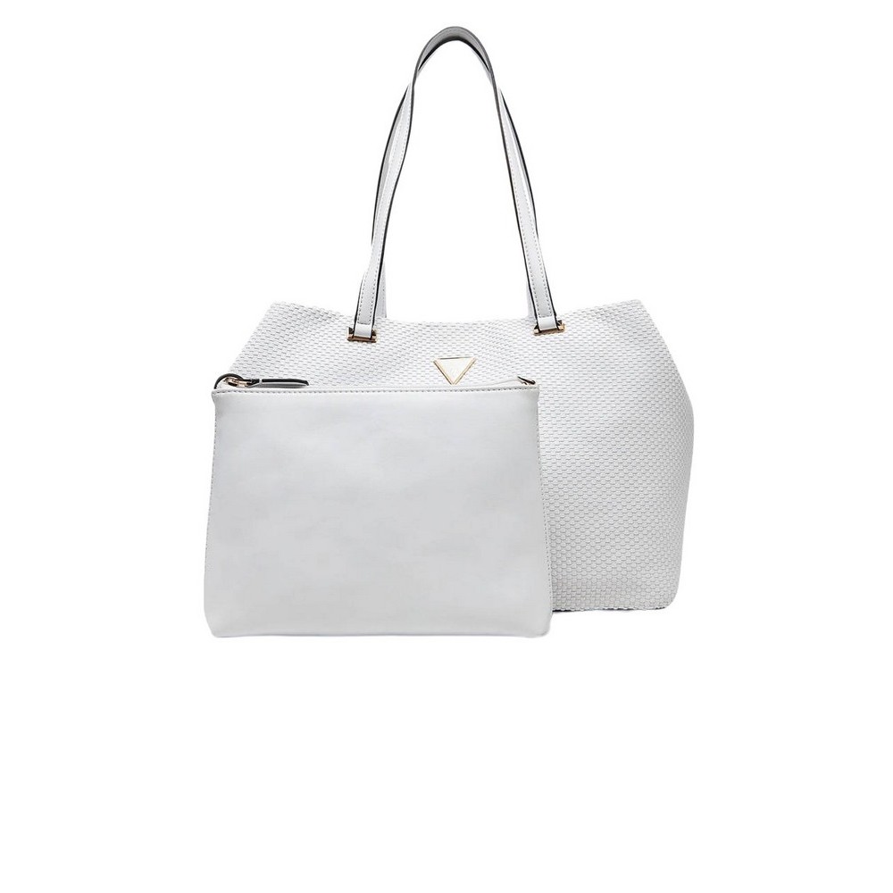 GUESS PHAEDRA TOTE ΤΣΑΝΤΑ ΓΥΝΑΙΚΕΙΑ WHITE