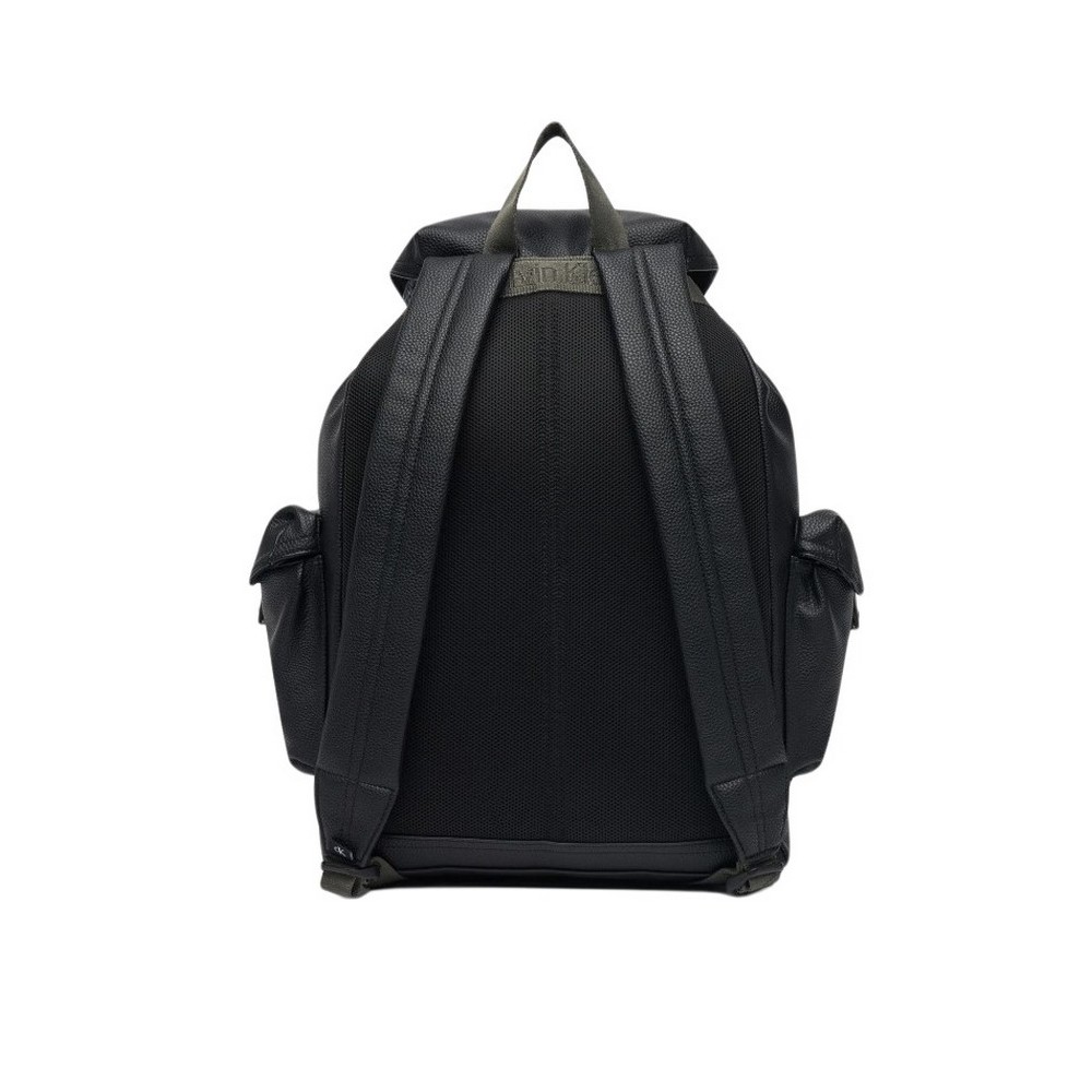CALVIN KLEIN YNG INTERESTING FLAP BP 43 ΤΣΑΝΤΑ ΑΝΔΡΙΚΗ BLACK