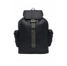 CALVIN KLEIN YNG INTERESTING FLAP BP 43 ΤΣΑΝΤΑ ΑΝΔΡΙΚΗ BLACK