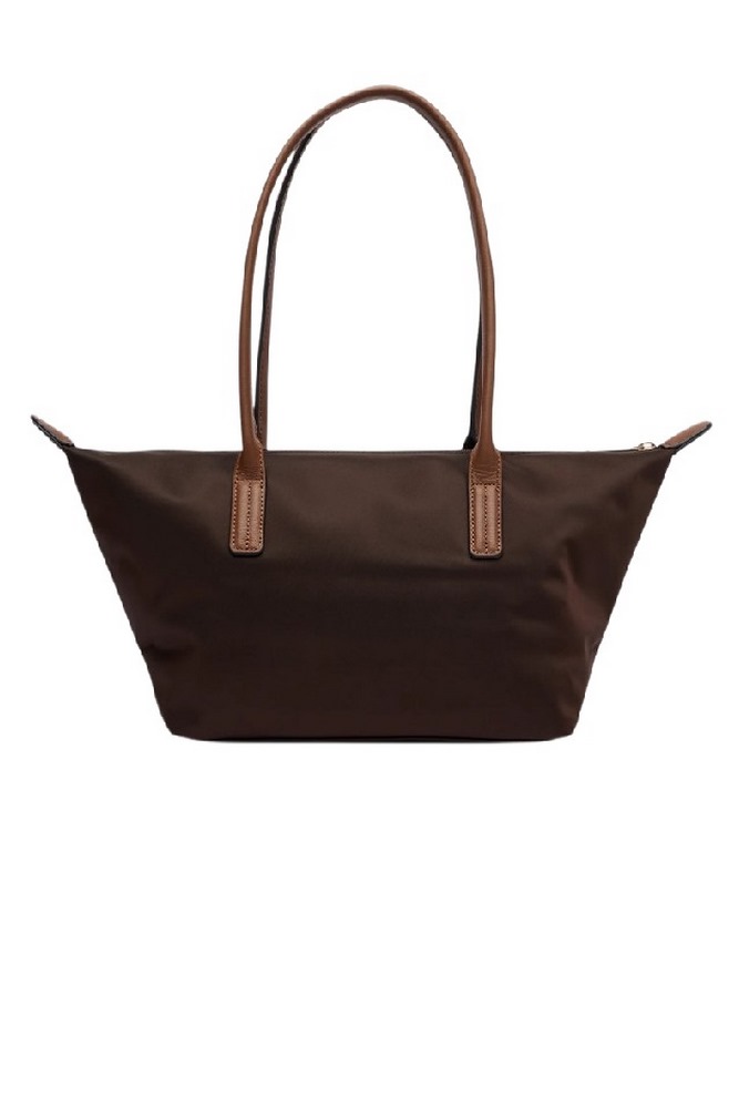 TOMMY HILFIGER POPETTE EAST WEST TOTE ΤΣΑΝΤΑ ΓΥΝΑΙΚΕΙΑ BROWN