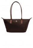 TOMMY HILFIGER POPETTE EAST WEST TOTE ΤΣΑΝΤΑ ΓΥΝΑΙΚΕΙΑ BROWN