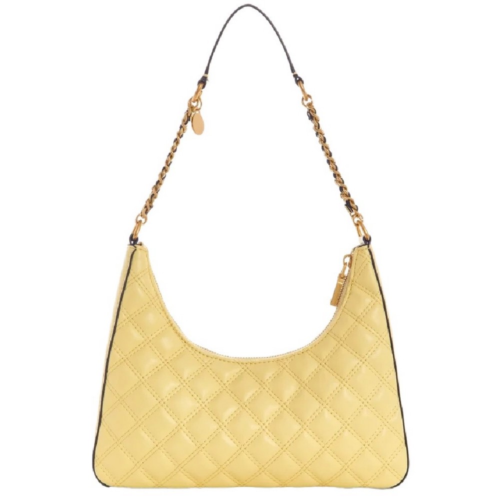 GUESS GIULLY TOP ZIP SHOUL ΤΣΑΝΤΑ ΓΥΝΑΙΚΕΙΑ YELLOW