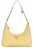 GUESS GIULLY TOP ZIP SHOUL ΤΣΑΝΤΑ ΓΥΝΑΙΚΕΙΑ YELLOW