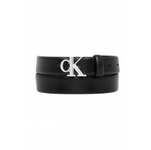 CALVIN KLEIN BUCKLE 30MM FIXED BELT ΖΩΝΗ ΓΥΝΑΙΚΕΙΑ BLACK
