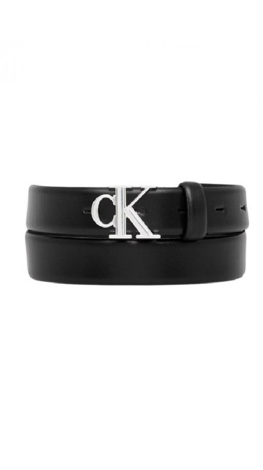 CALVIN KLEIN BUCKLE 30MM FIXED BELT ΖΩΝΗ ΓΥΝΑΙΚΕΙΑ BLACK