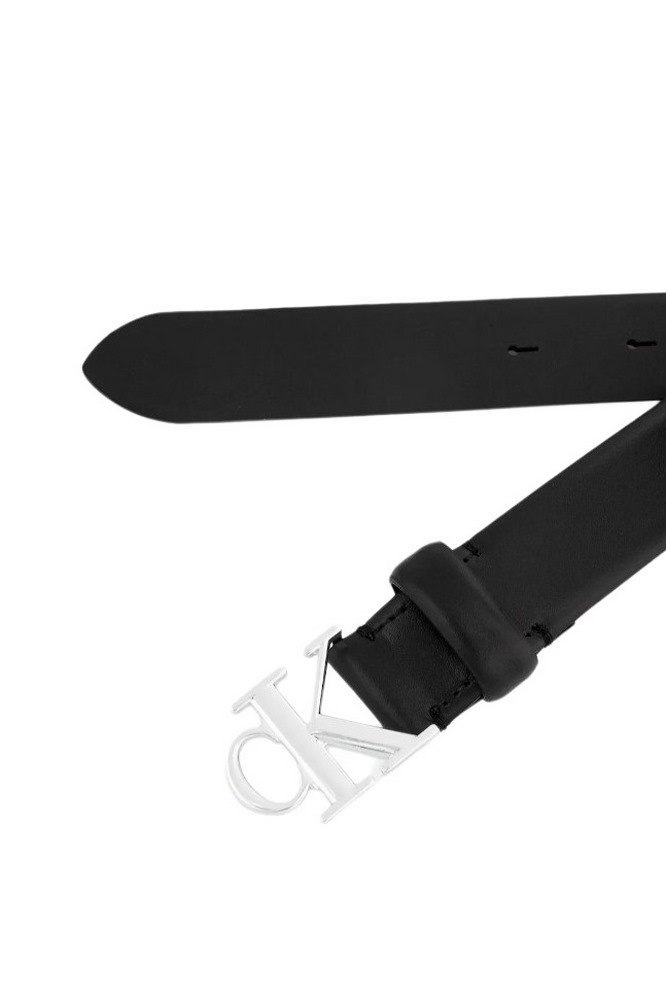 CALVIN KLEIN BUCKLE 30MM FIXED BELT ΖΩΝΗ ΓΥΝΑΙΚΕΙΑ BLACK