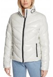 CALVIN KLEIN JEANS CHEVRON QUILT FITTED LW JACKET ΜΠΟΥΦΑΝ ΓΥΝΑΙΚΕΙΟ WHITE