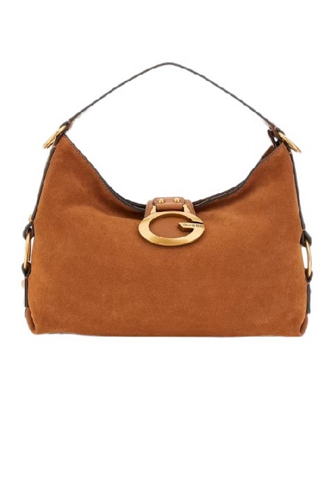 GUESS CAMDEN SHOULDER BAG ΤΣΑΝΤΑ ΓΥΝΑΙΚΕΙΑ COGNAC