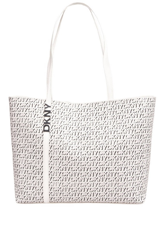 DKNY AVRIL TOTE HANDBAG R52A5G54 ΤΣΑΝΤΑ ΓΥΝΑΙΚΕΙΑ WHITE