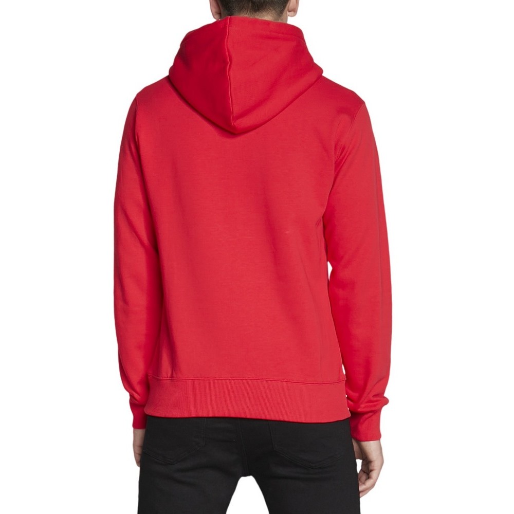 CALVIN KLEIN JEANS SEASONAL MONOGRAM REGULAR HOODIE ΜΠΛΟΥΖΑ ΦΟΥΤΕΡ ΑΝΔΡΙΚΗ RED