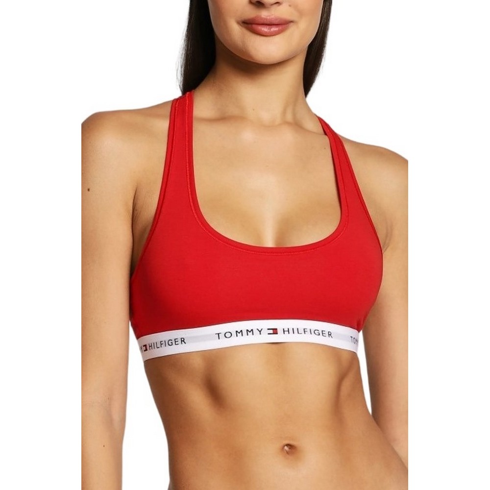 TOMMY HILFIGER UNLINED BRALETTE ΕΣΩΡΟΥΧΟ ΓΥΝΑΙΚΕΙΟ RED