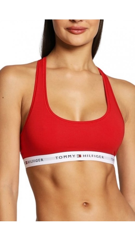 TOMMY HILFIGER UNLINED BRALETTE ΕΣΩΡΟΥΧΟ ΓΥΝΑΙΚΕΙΟ RED