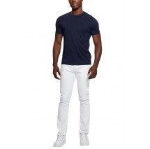 GUESS EMB PIMA CREW T-SHIRT ΜΠΛΟΥΖΑ ΑΝΔΡΙΚΗ NAVY