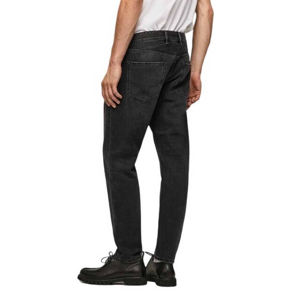 ΠΑΝΤΕΛΟΝΙ E1 CALLEN CROP 30  ΑΝΔΡΙΚΟ PEPE JEANS BLACK DENIM