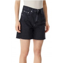 CALVIN KLEIN JEANS BERMUDA SHORT ΒΕΡΜΟΥΔΑ ΓΥΝΑΙΚΕΙΑ BLACK
