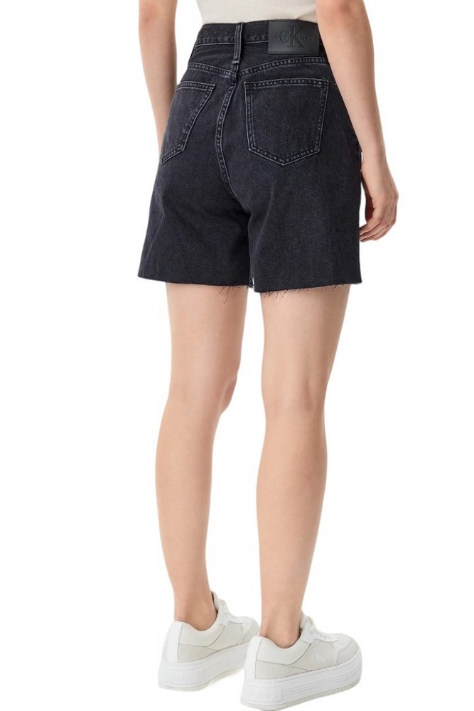 CALVIN KLEIN JEANS BERMUDA SHORT ΒΕΡΜΟΥΔΑ ΓΥΝΑΙΚΕΙΑ BLACK