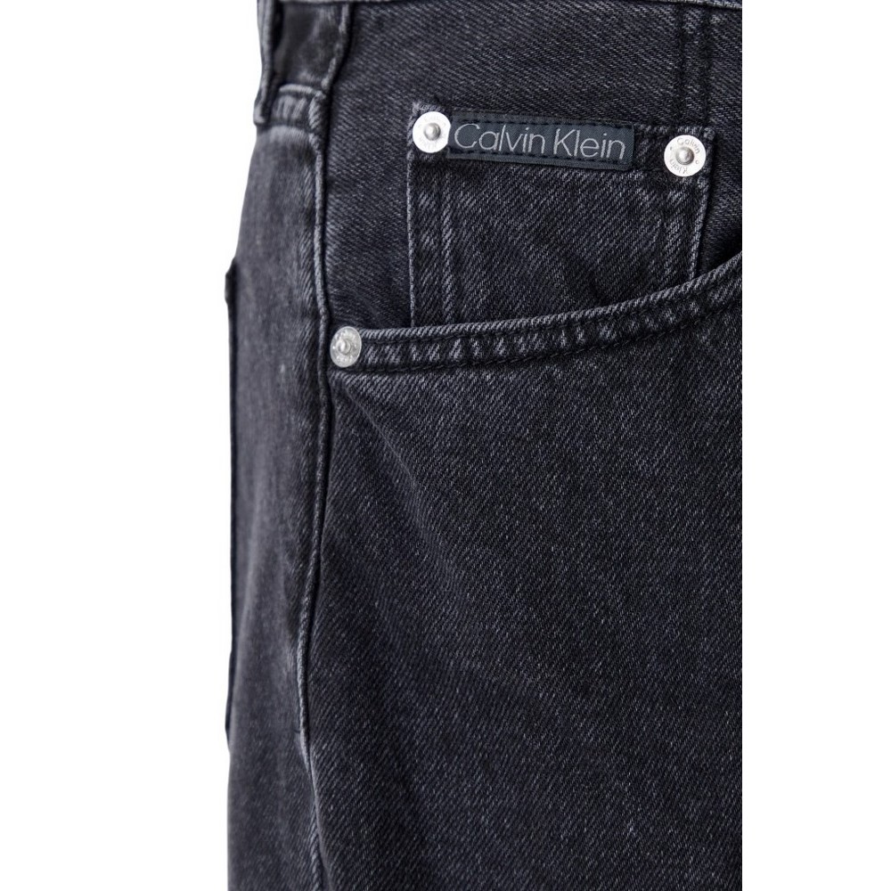 CALVIN KLEIN JEANS BERMUDA SHORT ΒΕΡΜΟΥΔΑ ΓΥΝΑΙΚΕΙΑ BLACK