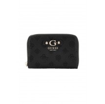 GUESS GERTY SLG MEDIUM ZIP AROUND ΠΟΡΤΟΦΟΛΙ ΓΥΝΑΙΚΕΙΟ BLACK