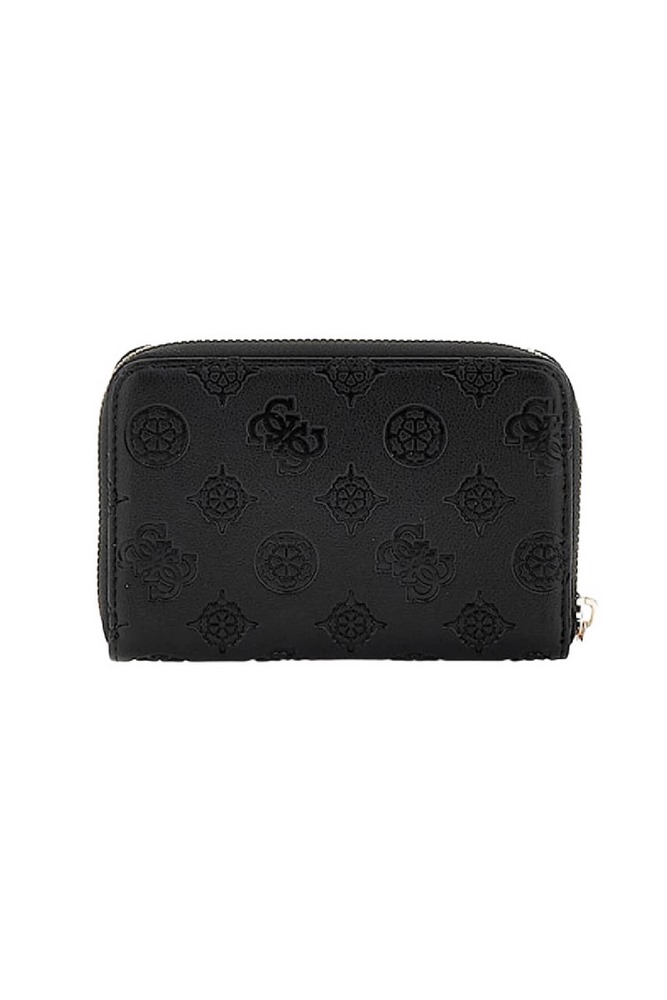GUESS GERTY SLG MEDIUM ZIP AROUND ΠΟΡΤΟΦΟΛΙ ΓΥΝΑΙΚΕΙΟ BLACK