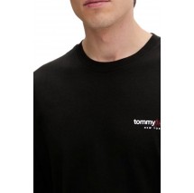TOMMY JEANS REG DNA GRPHC EXT T-SHIRT ΜΠΛΟΥΖΑ ΑΝΔΡΙΚΗ BLACK