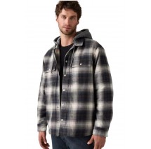 LEVIS FRANCISCO SHERPA FNANNEL JACKET ΜΠΟΥΦΑΝ ΑΝΔΡΙΚΟ GREY