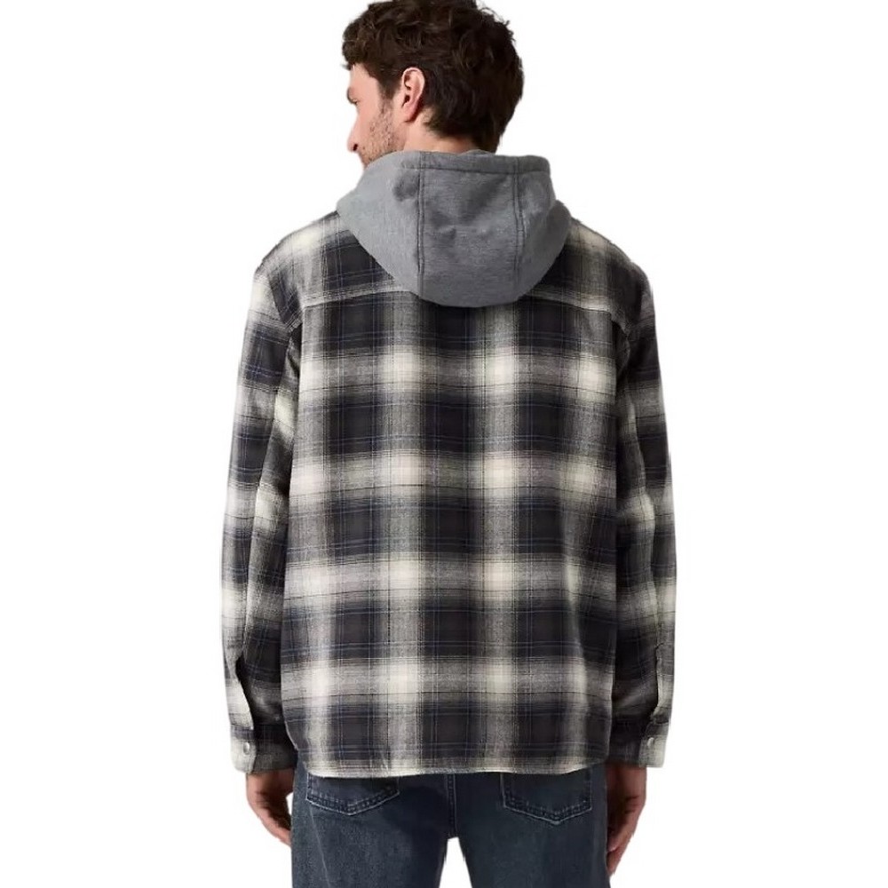 LEVIS FRANCISCO SHERPA FNANNEL JACKET ΜΠΟΥΦΑΝ ΑΝΔΡΙΚΟ GREY