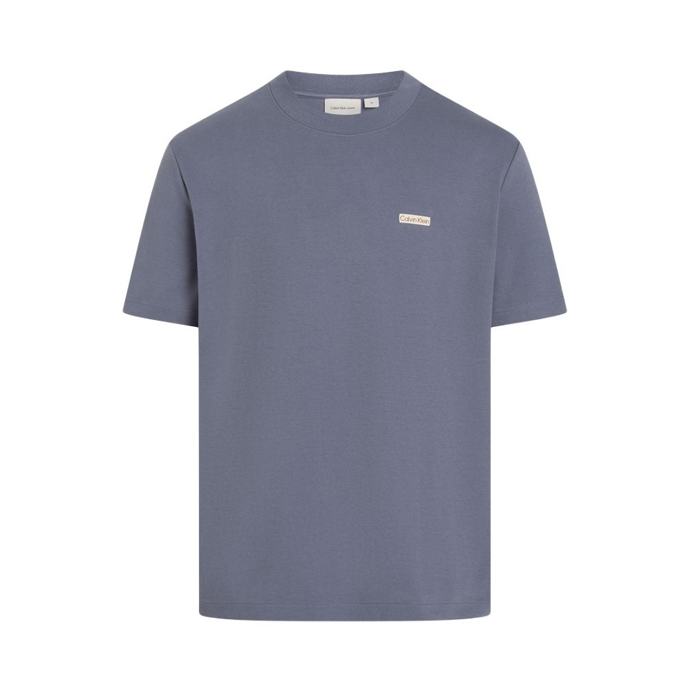 CALVIN KLEIN JEANS LABEL TEE T-SHIRT ΜΠΛΟΥΖΑ ΑΝΔΡΙΚΗ GRISAILLE