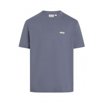 CALVIN KLEIN JEANS LABEL TEE T-SHIRT ΜΠΛΟΥΖΑ ΑΝΔΡΙΚΗ GRISAILLE