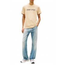 TOMMY JEANS REG VINTAGE LA T-SHIRT ΜΠΛΟΥΖΑ ΑΝΔΡΙΚΗ BEIGE