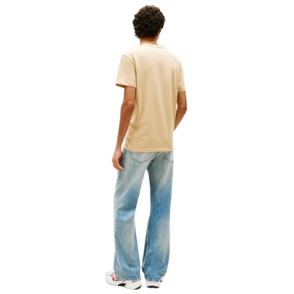 TOMMY JEANS REG VINTAGE LA T-SHIRT ΜΠΛΟΥΖΑ ΑΝΔΡΙΚΗ BEIGE