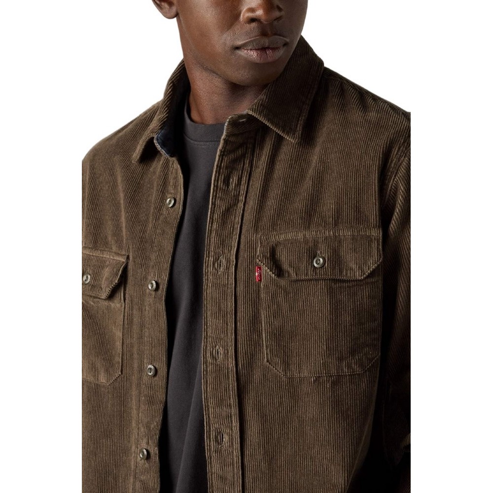 LEVIS CLASSIC WORKER ΠΟΥΚΑΜΙΣΟ ΑΝΔΡΙΚΟ BROWN