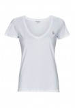 U.S.POLO ASSN BELL 000149 EH03 L.J. SHORT SLEEVES T SHIRT ΜΠΛΟΥΖΑ ΓΥΝΑΙΚΕΙΑ WHITE