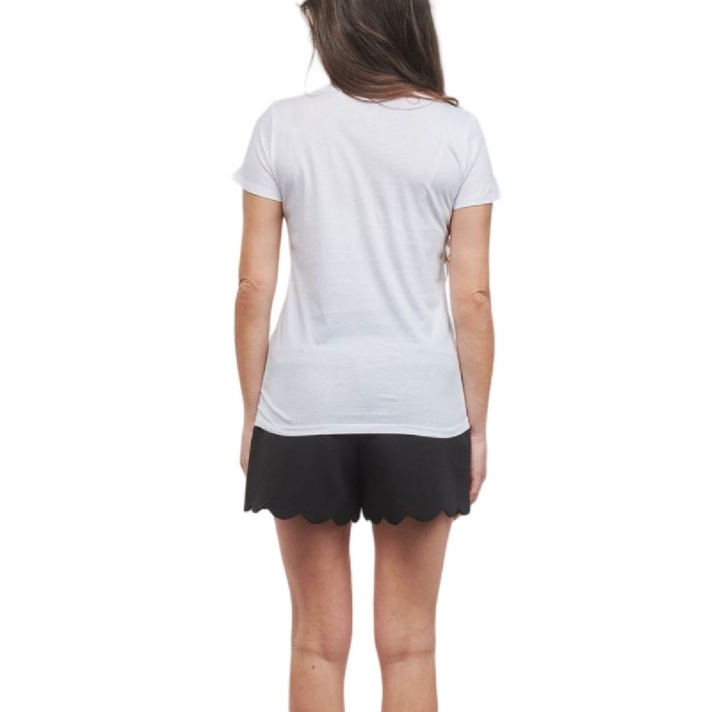 U.S.POLO ASSN BELL 000149 EH03 L.J. SHORT SLEEVES T SHIRT ΜΠΛΟΥΖΑ ΓΥΝΑΙΚΕΙΑ WHITE